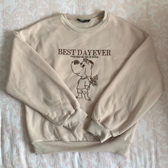 SHEIN Tops - Best day ever crewneck